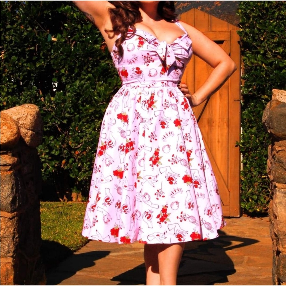 Persephone crepe Linda dress